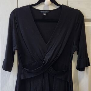 Black Wrap Dress